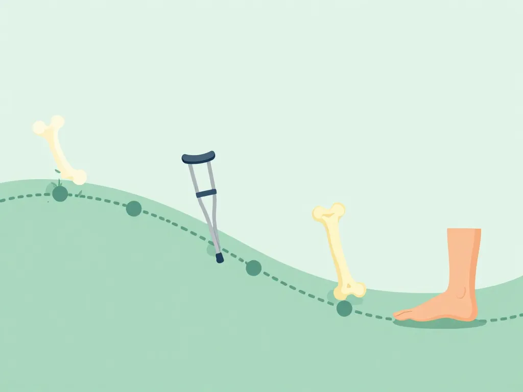 délais consolidation combien de temps pour marcher apres fracture malleole