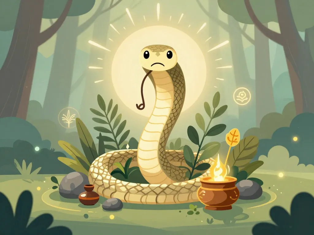 Symbolique des engagements de Sachamama Store avec serpent et plantes