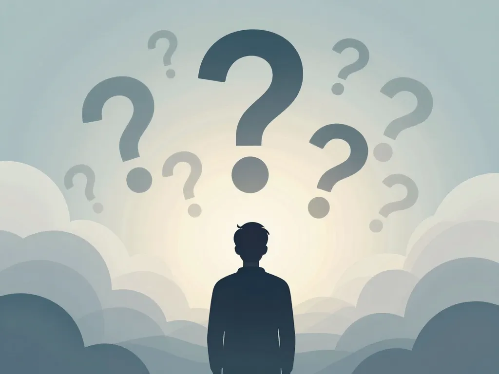 je me pose la question visualisation psychologique