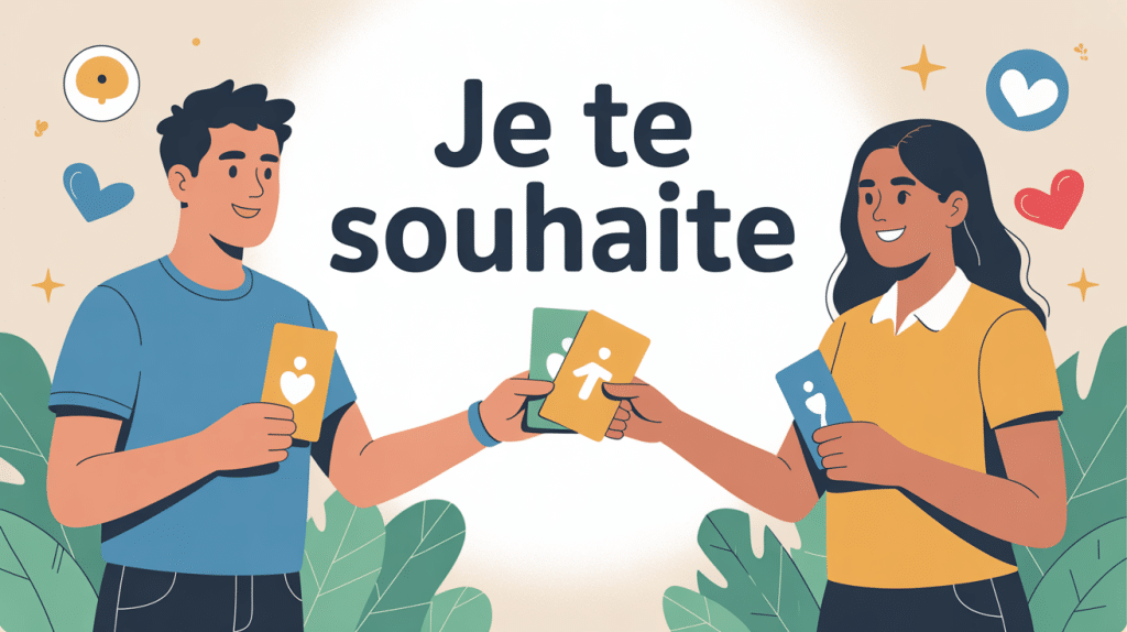 je te souhaites ou souhaite règle conjugaison française