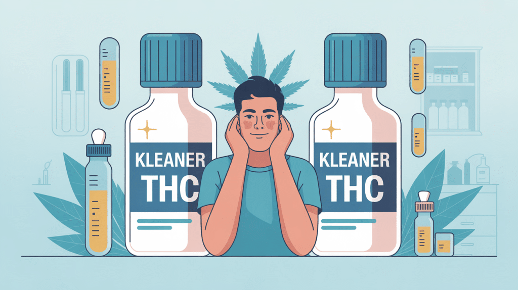 Kleaner THC avis illustration test dépistage