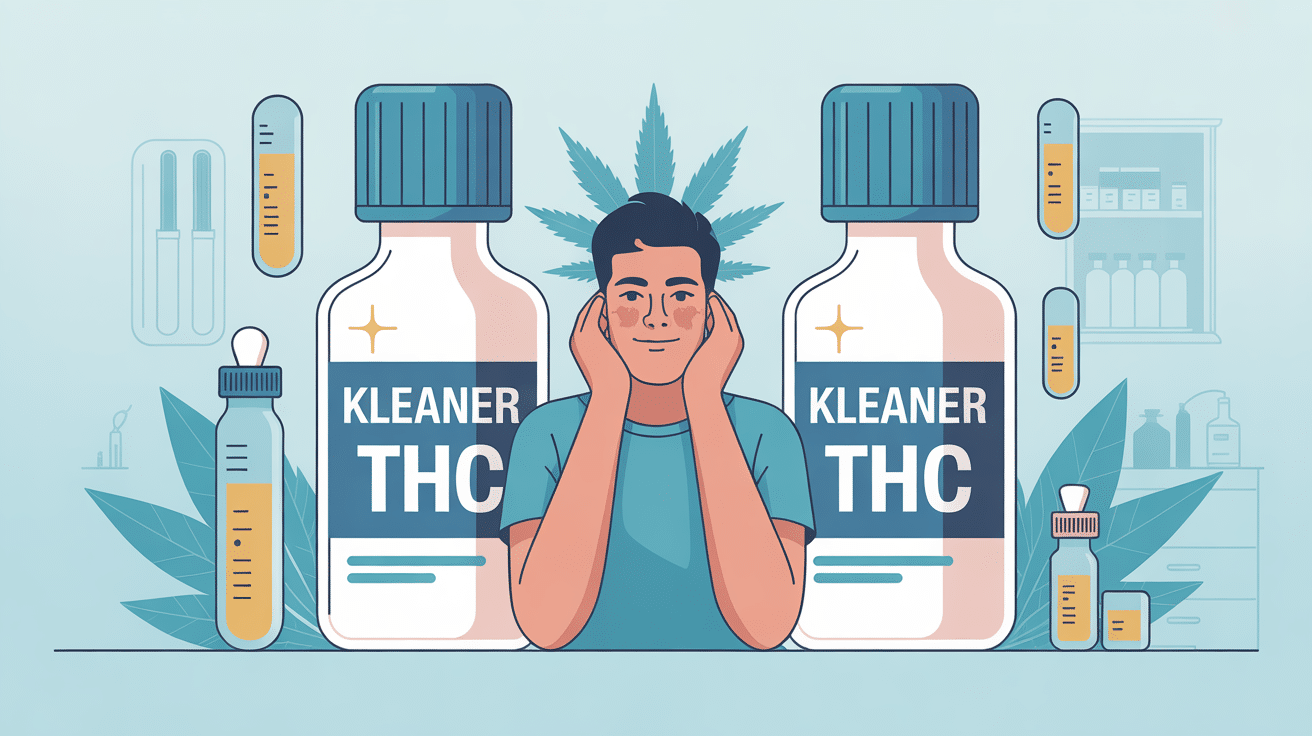 Kleaner THC avis illustration test dépistage