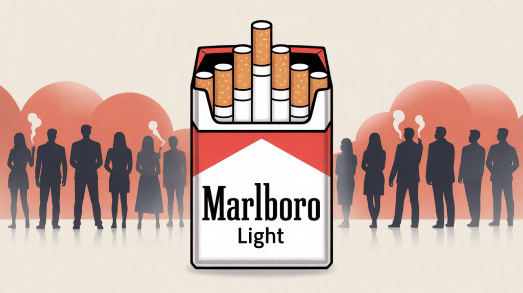 image moderne marlboro light évolution réglementation