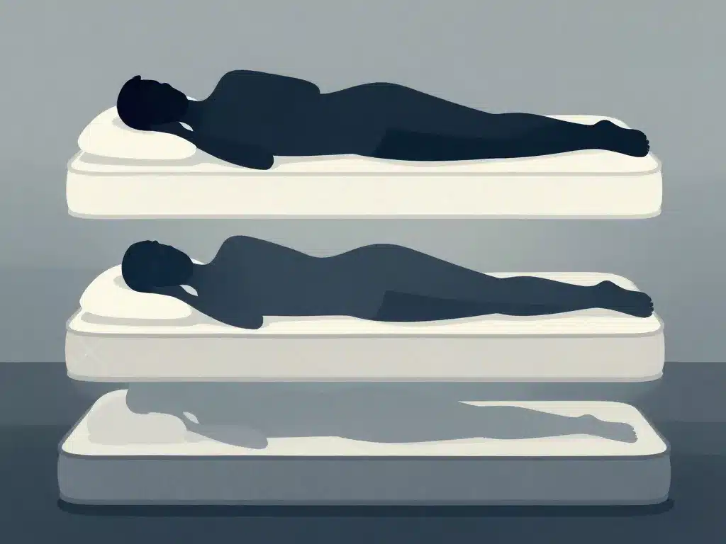 matelas mémoire de forme avis kiné morphologie position sommeil