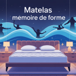 matelas mémoire de forme avis kiné chambre moderne soutien