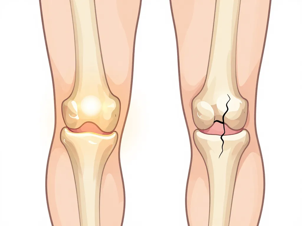 diagramme ménisque fissuré genou