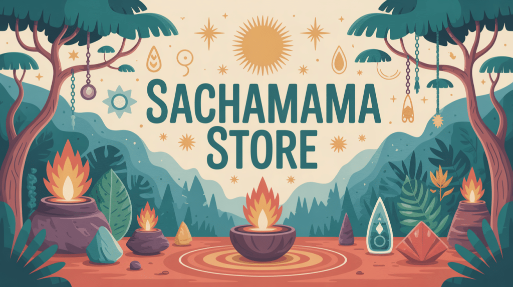 Univers ésotérique Sachamama Store en forêt amazonienne