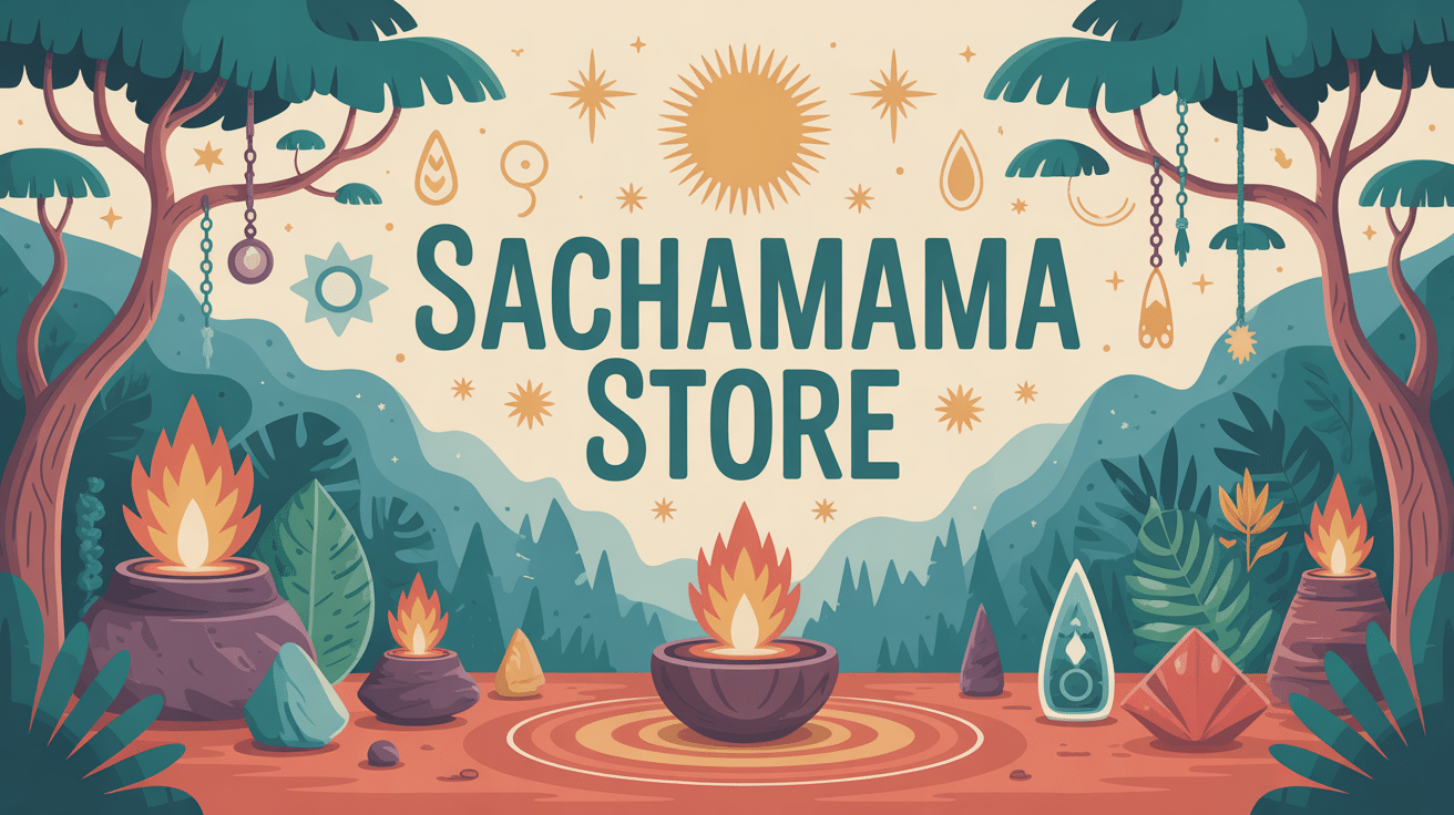 Univers ésotérique Sachamama Store en forêt amazonienne
