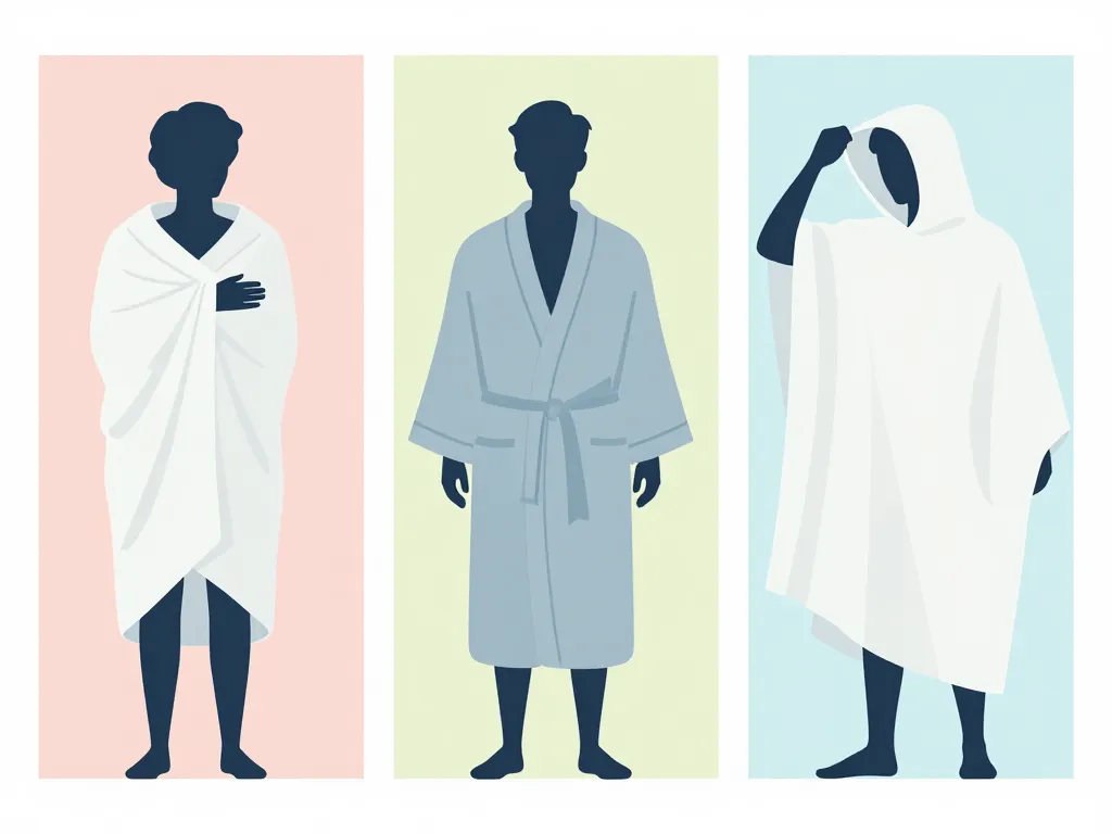 avantages cape de bain adulte par rapport peignoir
