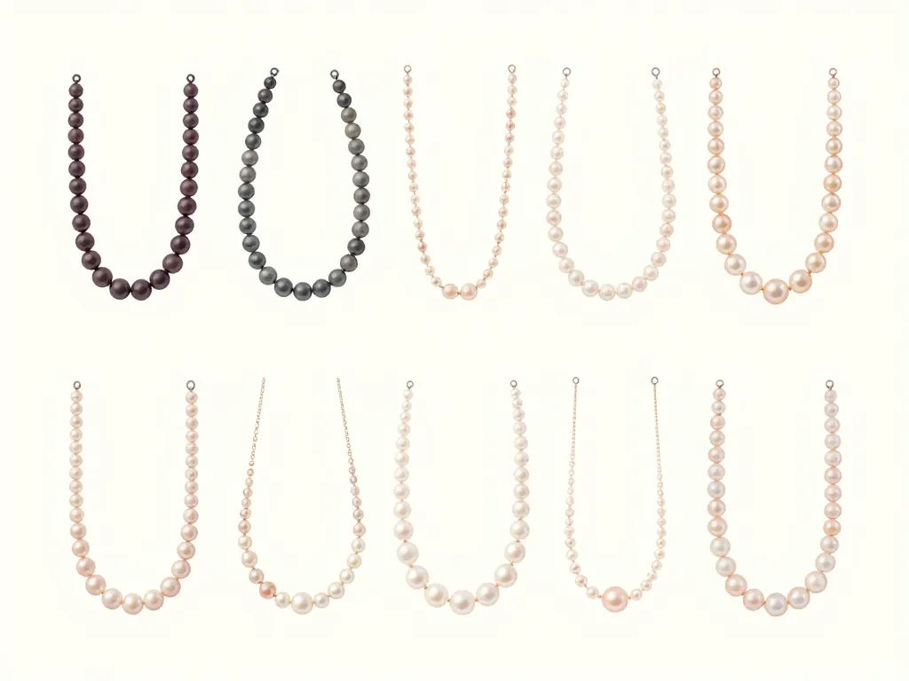 types collier de perles akoya tahiti eau douce