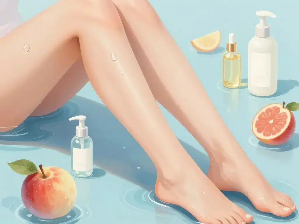 comment avoir de belles jambes peau hydratée