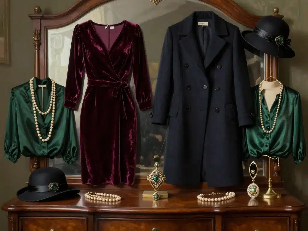 Vêtements accessoires vintage femme Peaky Blinder