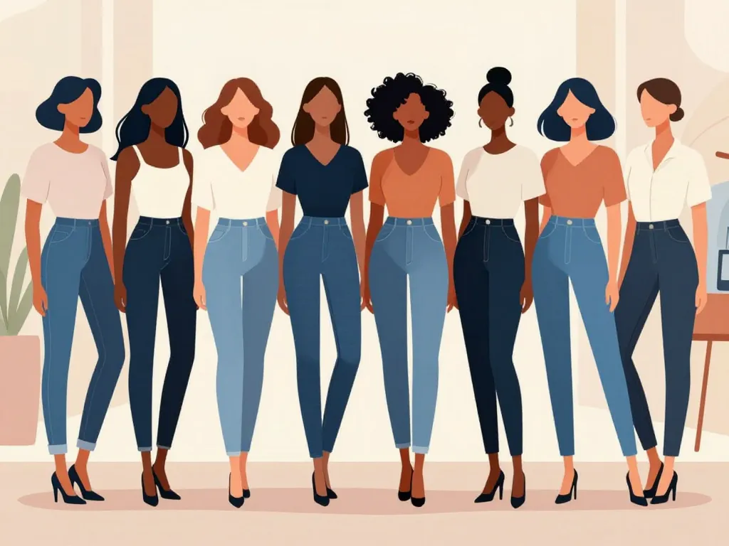 forme jean selon morphologie et style