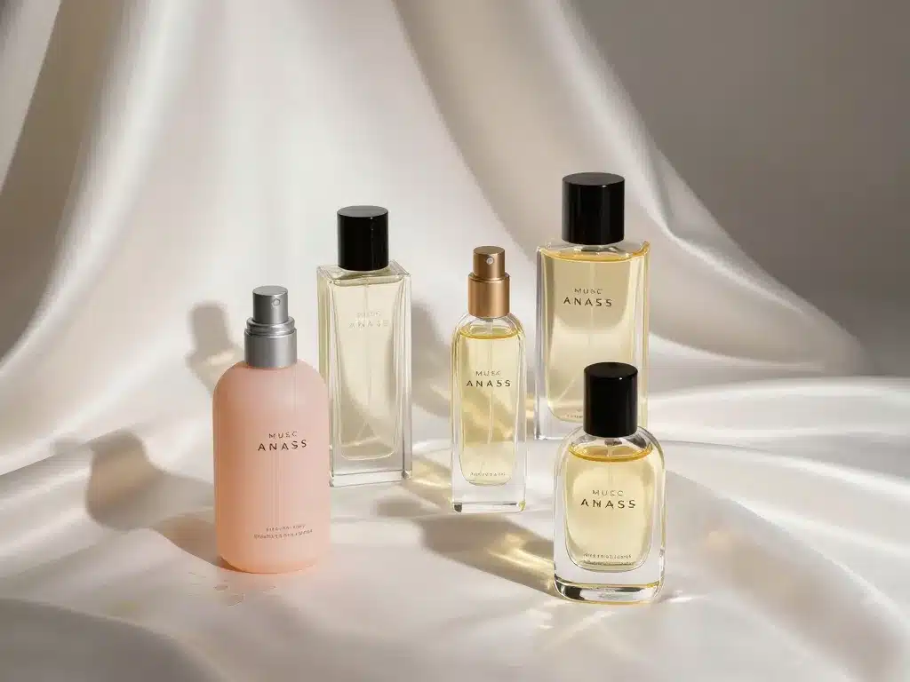 bouteilles musc anass huile et spray produit