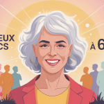 illustration pas de cheveux blancs à 60 ans