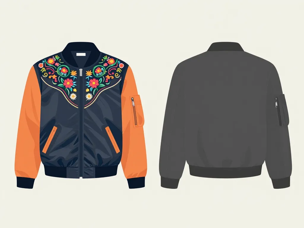 Différences sukajan et bomber en images