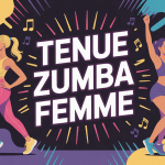 Illustration de tenues pour Zumba femme colorées et énergiques