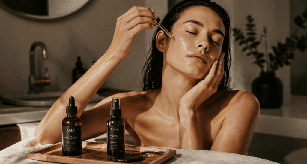 comment hydrater sa peau sans crème avec huile végétale