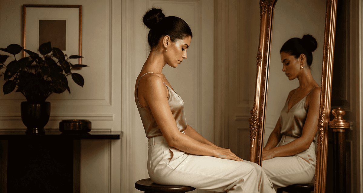 exercices bosse de bison femme chin tuck