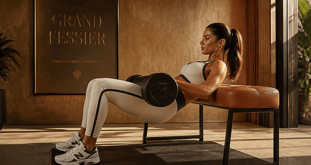 Muscler le grand fessier hip thrust femme