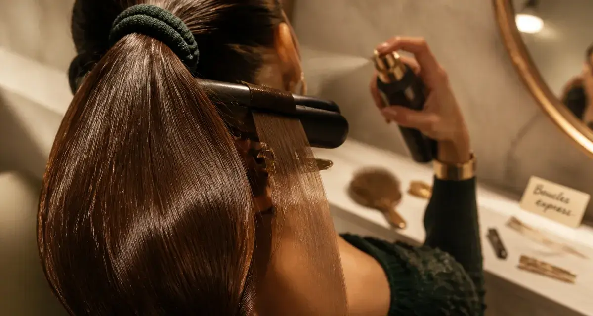Comment boucler ses cheveux rapidement : 4 méthodes express, coiffure en salle de bain