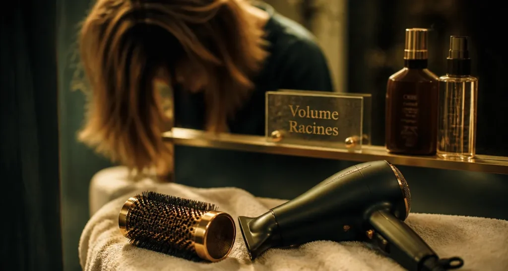 Comment donner du volume aux cheveux : racines décollées, séchage et brosse
