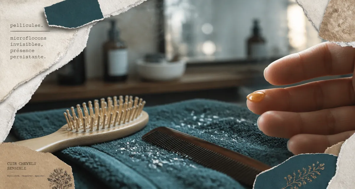 Comment enlever les pellicules sans se laver les cheveux, brosse et huile pour retirer les flocons