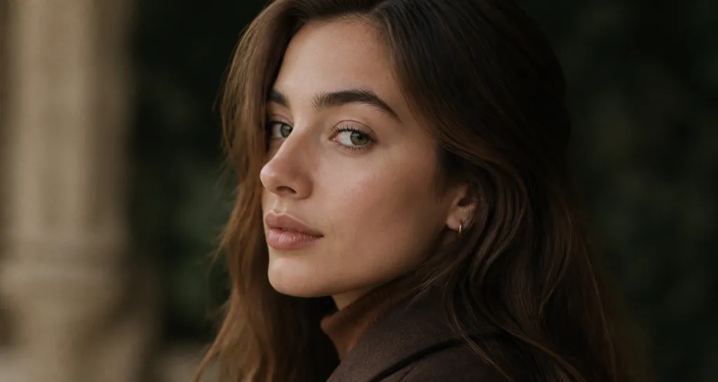 portrait french nose femme