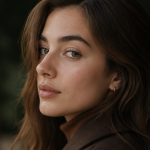 portrait french nose femme