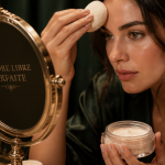 meilleure poudre libre appliquée sur visage femme