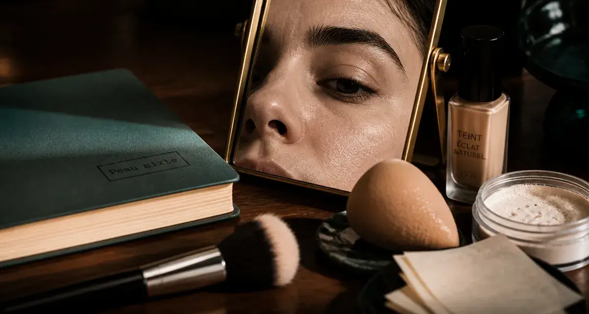 Peau mixte quel fond de teint : pinceau, éponge, anti-brillance
