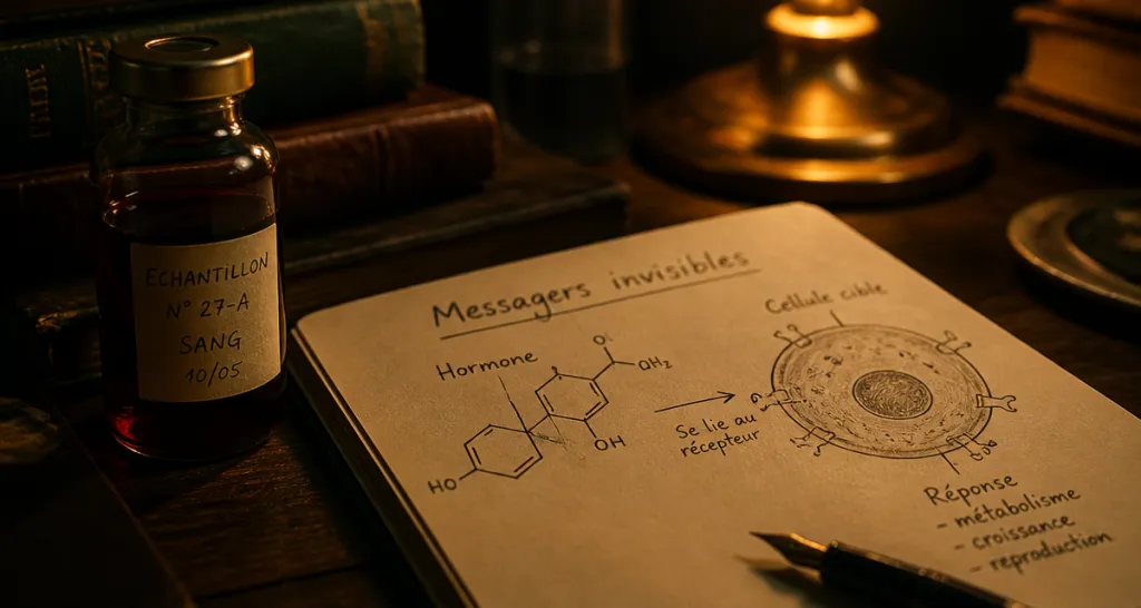 qu est ce qu une hormone flacon sang schema molecule