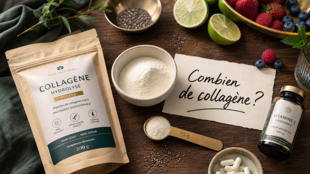 Combien de collagene par jour : dosage de collagène