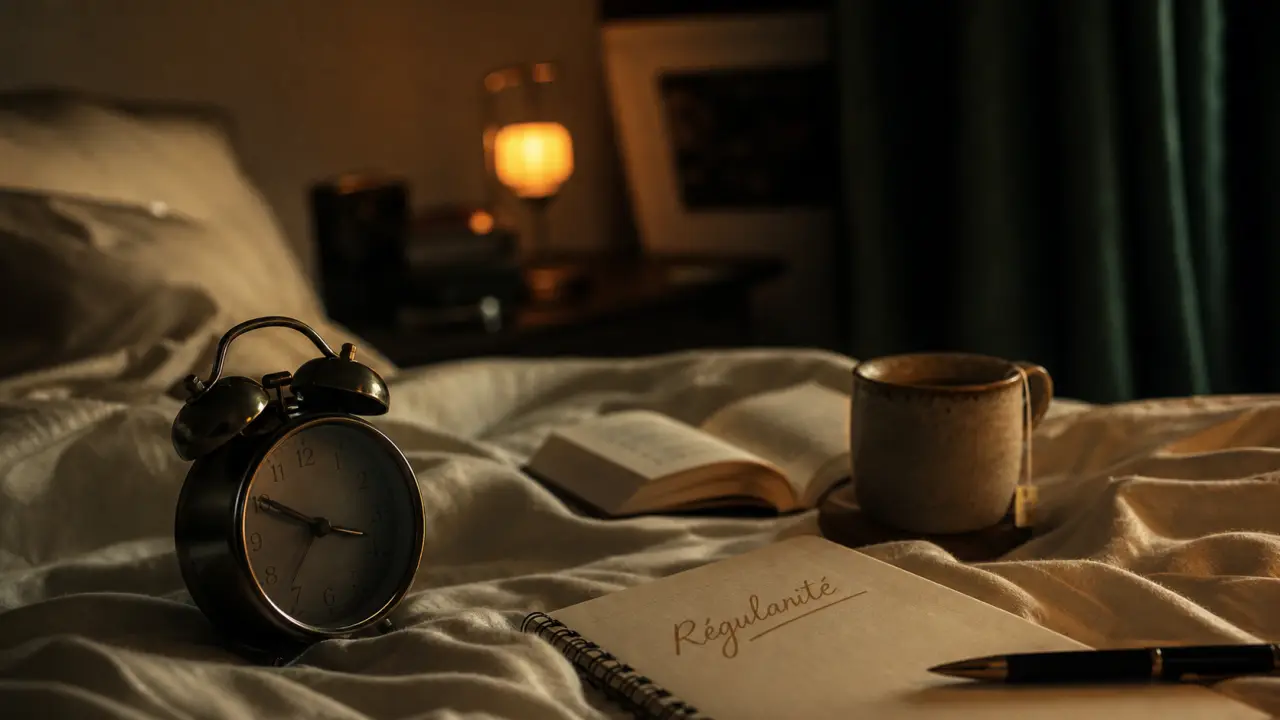 Mieux dormir : les bases, réveil avec montre, sieste 30 min, café avant 16h