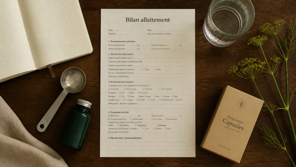 Quel complément alimentaire pendant l’allaitement choisir pour le fer, le DHA, la B12 et les galactogènes ?