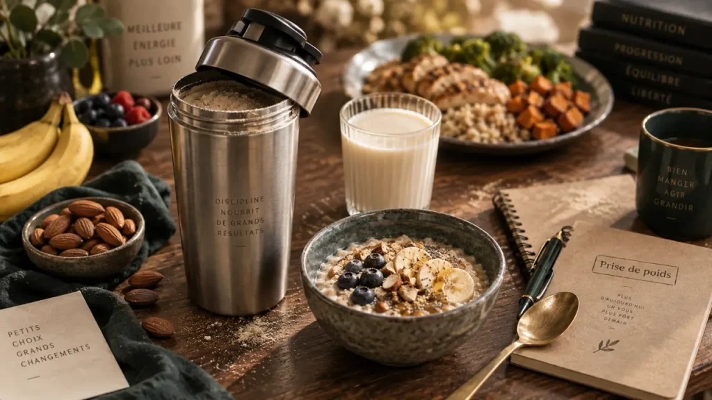 Complément alimentaire pour la prise de poids : le bon dosage sans déséquilibrer l’alimentation