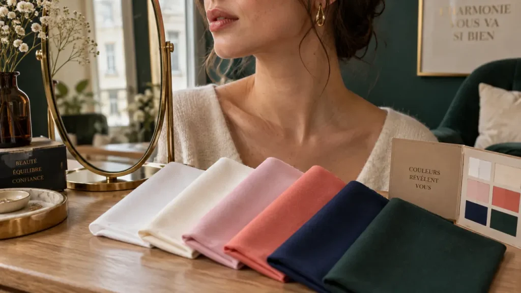Trouver sa colorimétrie : le test du blanc, un repère à confirmer