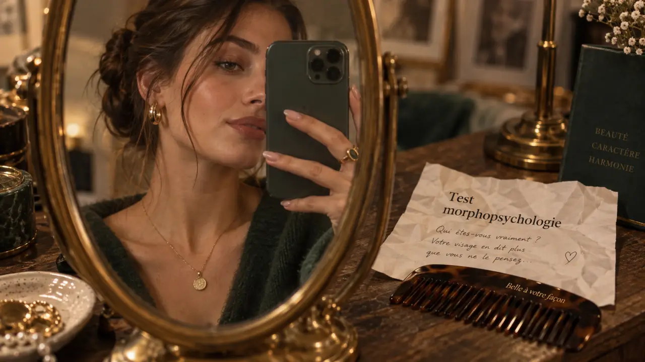 Morphopsychologie test gratuit : selfie fausse la forme du visage
